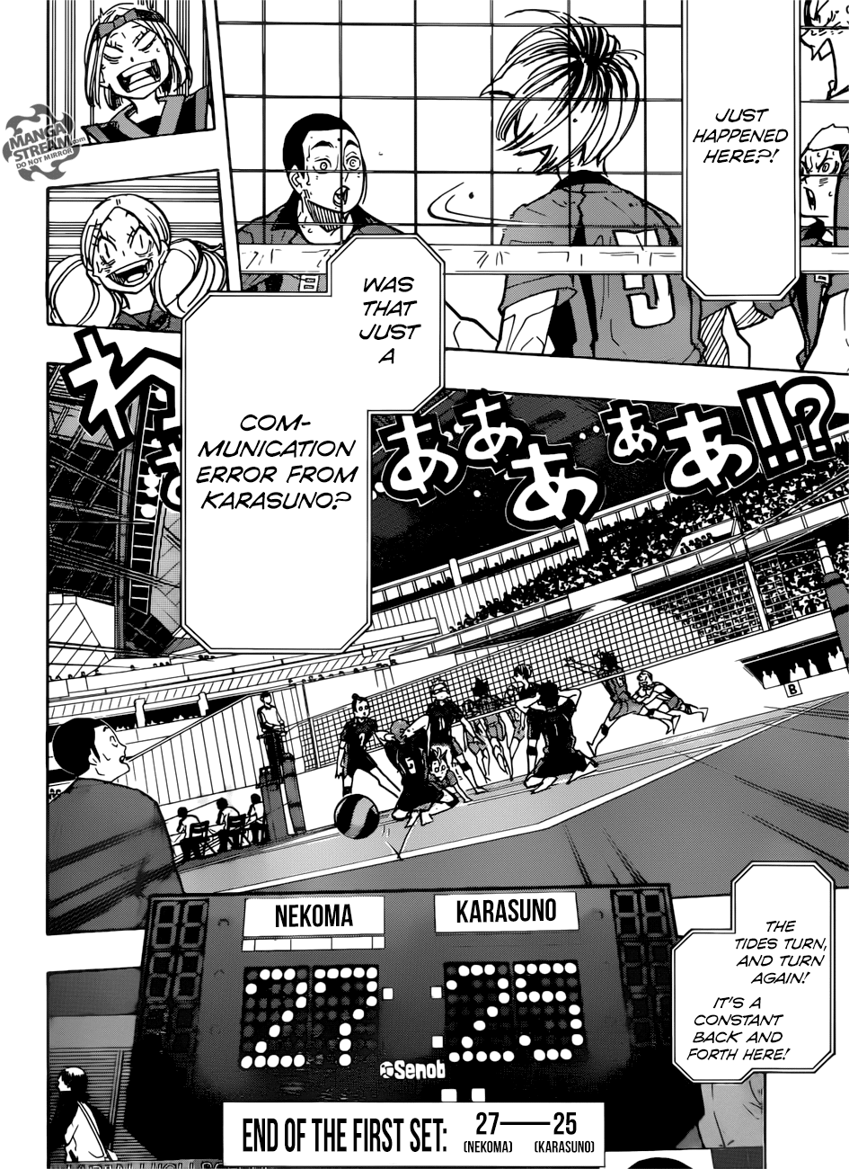 Haikyuu!!, Chapter 304 image 16